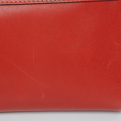 Burberry Canvas House Check Small Henham Crossbody Red 10 of 10