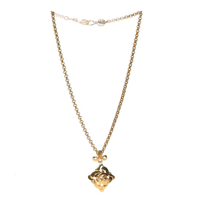Chanel CC Chain Pendant Long Necklace Gold 3 of 5