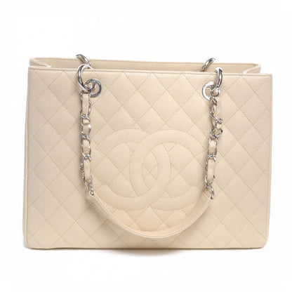 Chanel Caviar Grand Shopping Tote GST Beige Clair 1 of 7