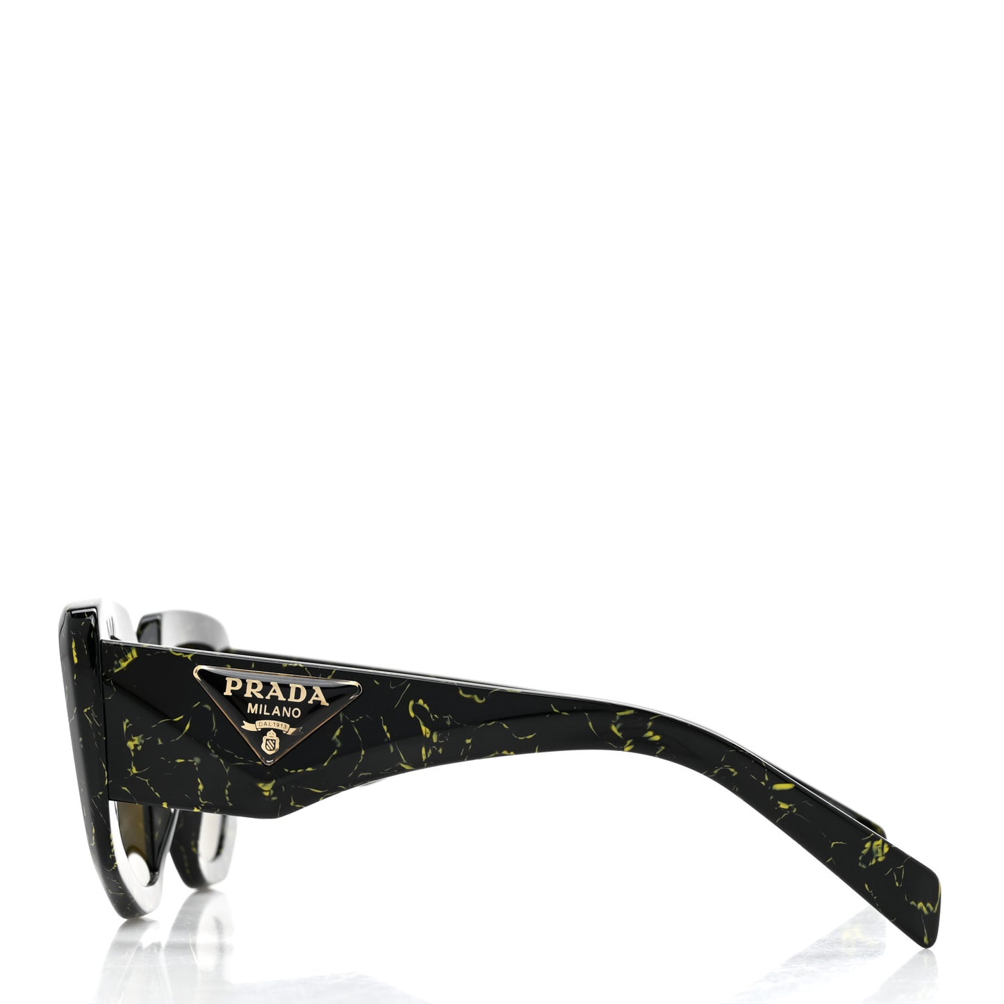 Acetate Symbole Sunglasses SPR 14Z Black Marble