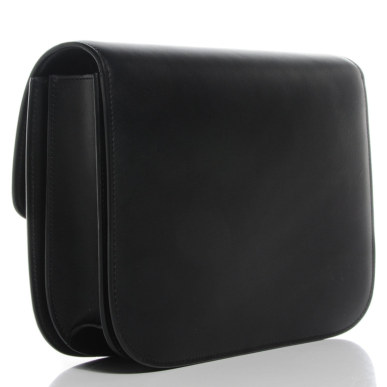 Celine Box Calfskin Medium Classic Box Flap Bag Black 3 of 10