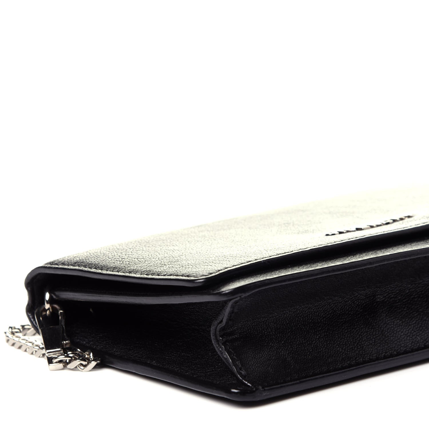 Givenchy Sugar Goatskin Pandora Chain Wallet Black 7 of 11