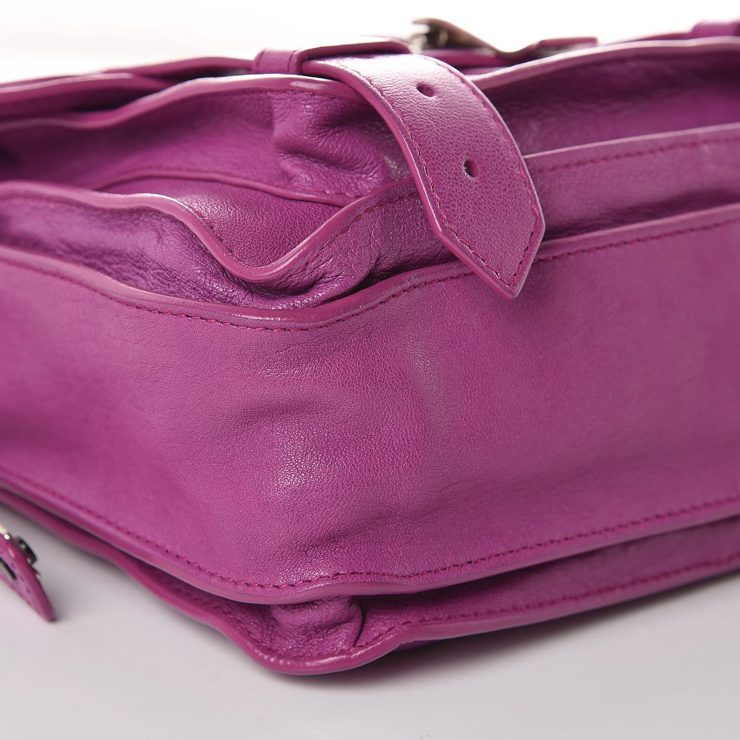 Lambskin PS1 Mini Pouch Messenger Bag Orchid
