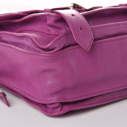 Proenza Schouler Lambskin PS1 Mini Pouch Messenger Bag Orchid 9 of 10