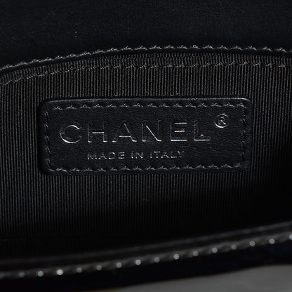 Chanel Patent Quilted Mini Boy Flap Black 6 of 8