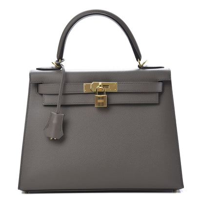 Hermes Epsom Kelly Sellier 28 Etain 1 of 41