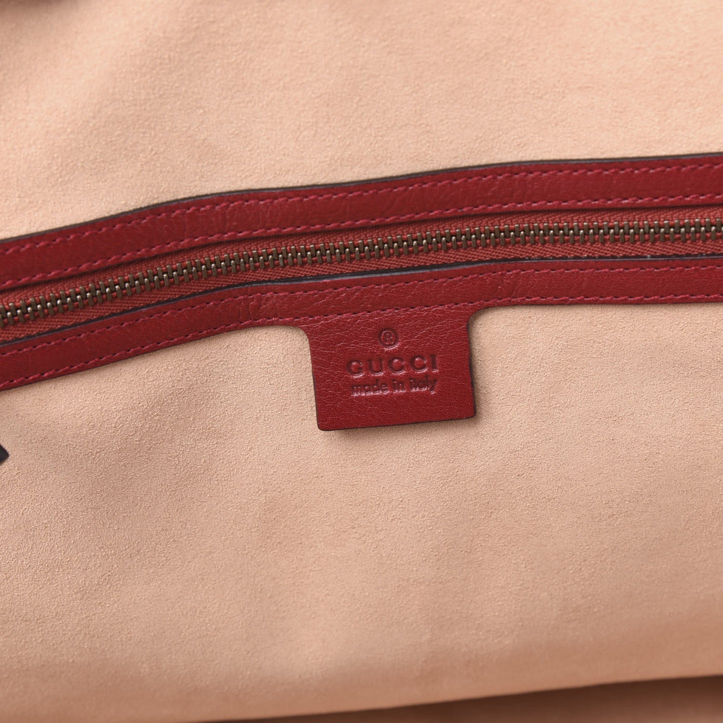 Calfskin Large Re(Belle) Top Handle Bag Red