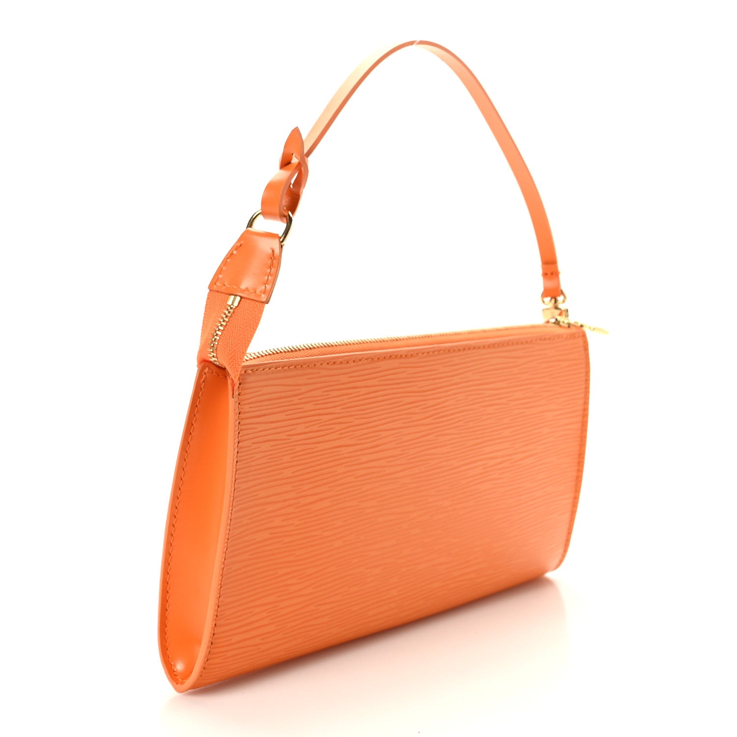 Louis Vuitton Epi Pochette Accessories 24 Mandarin 3 of 9