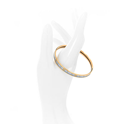 Hermes Enamel Printed Extra Narrow Bracelet 65 2 of 5
