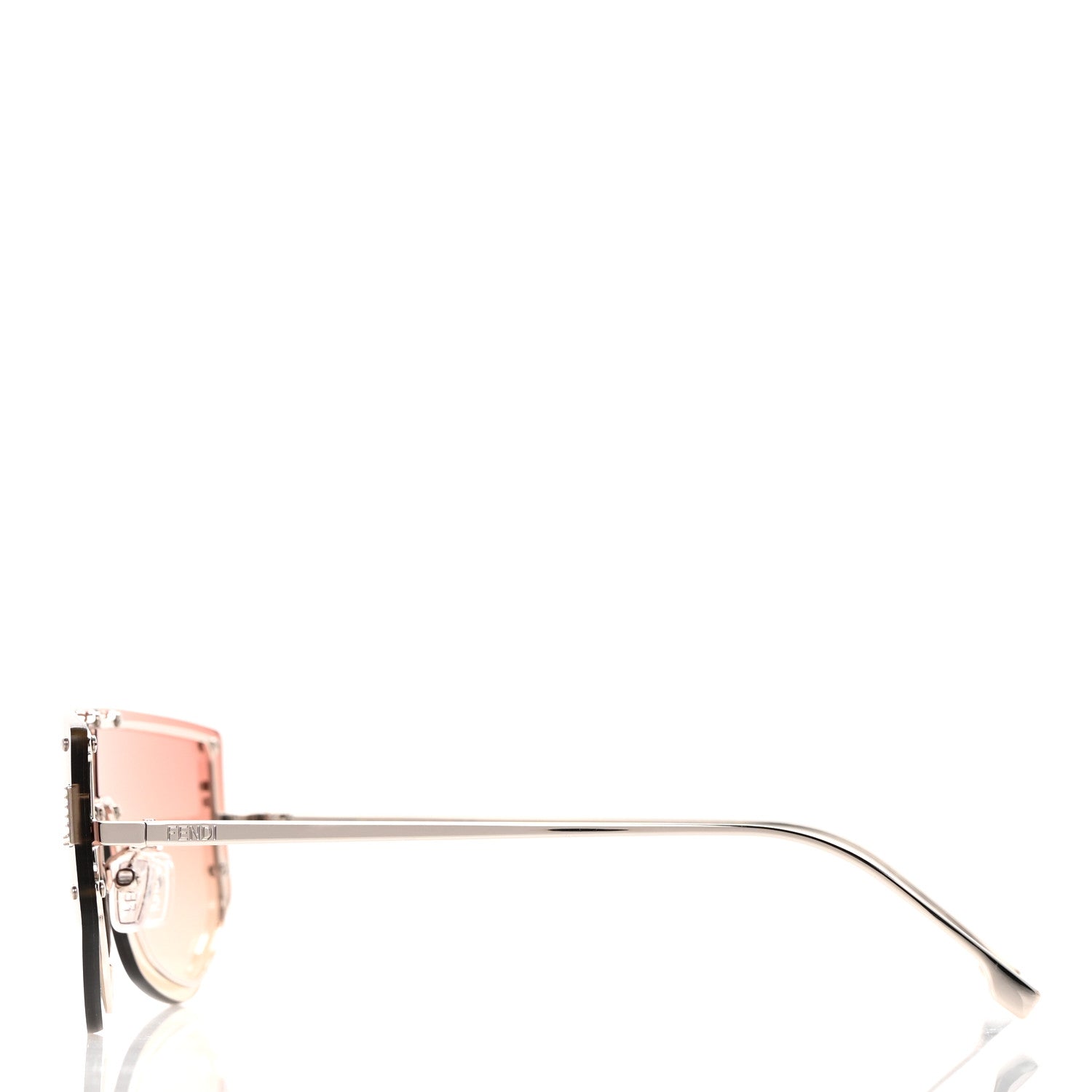 Fendi Metal Fendi First Sunglasses FE 40096/U Pink 3 of 7