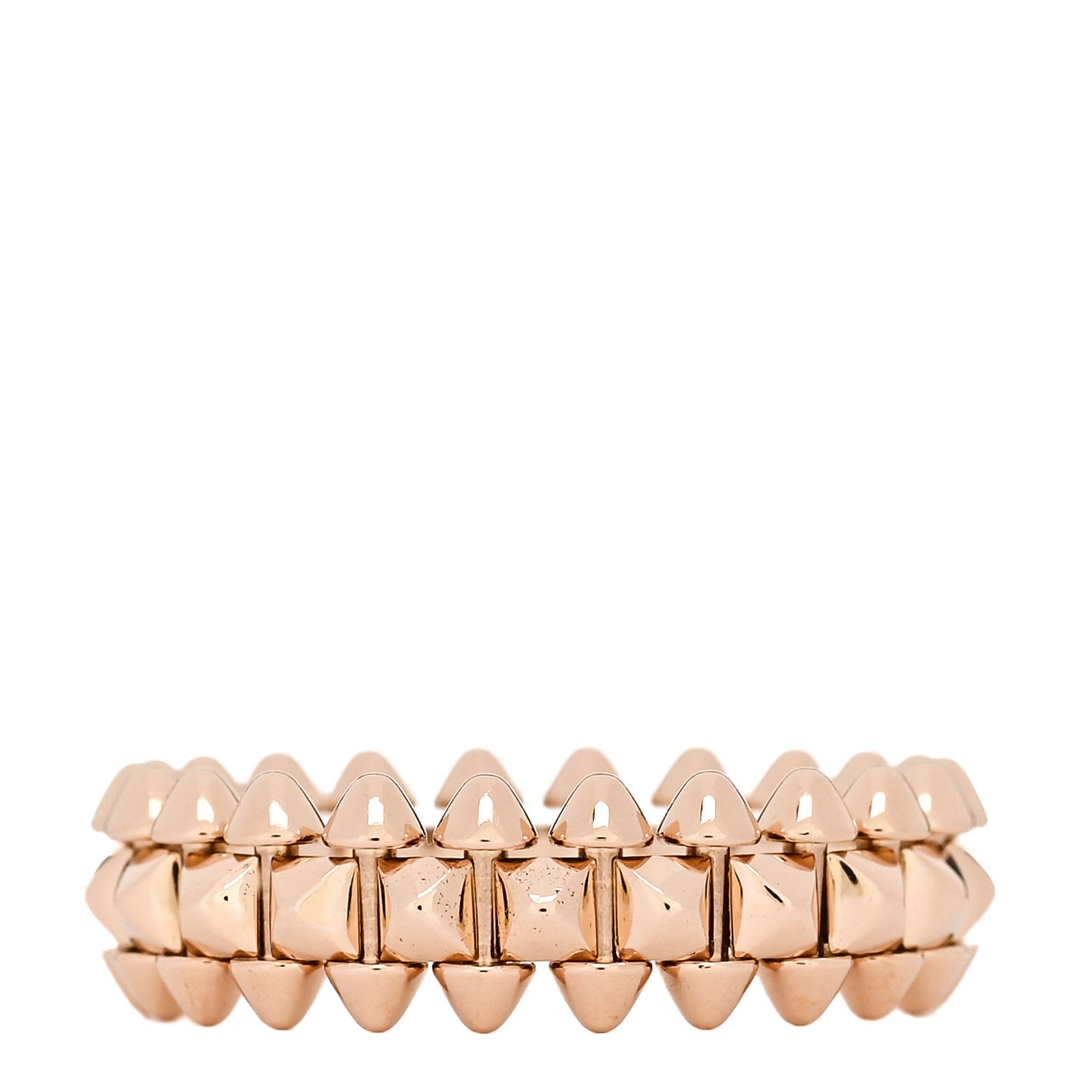 18K Pink Gold SM Clash De Cartier Ring 52 6