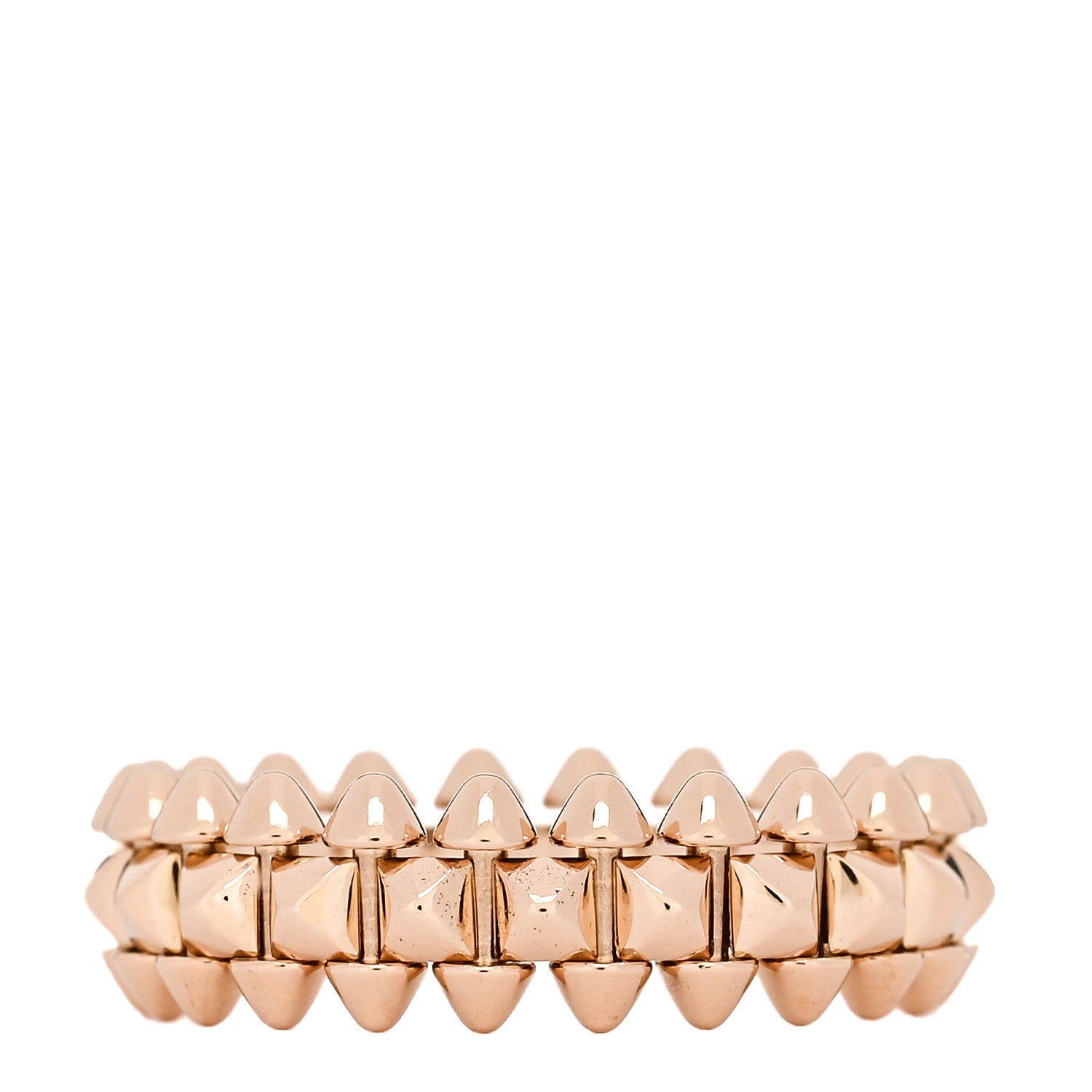 Cartier 18K Pink Gold SM Clash De Cartier Ring 52 6 3 of 5