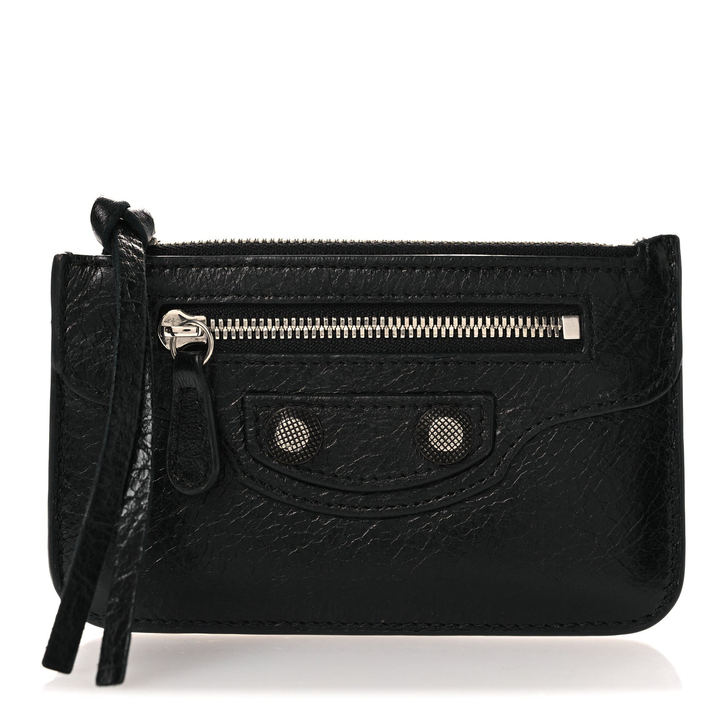 Agneau Le Cagole Coin Card Holder Black
