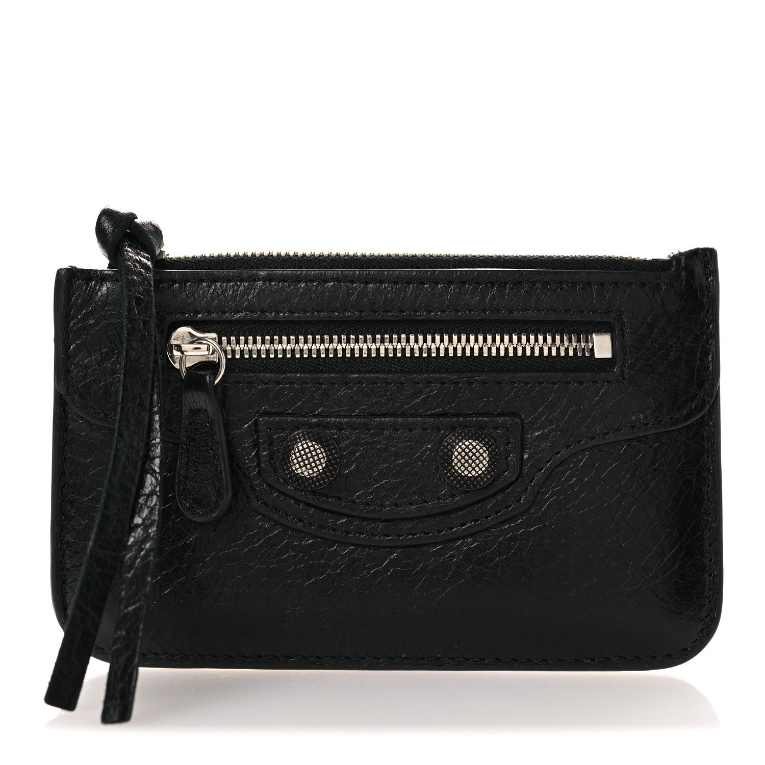 Balenciaga Agneau Le Cagole Coin Card Holder Black 1 of 8