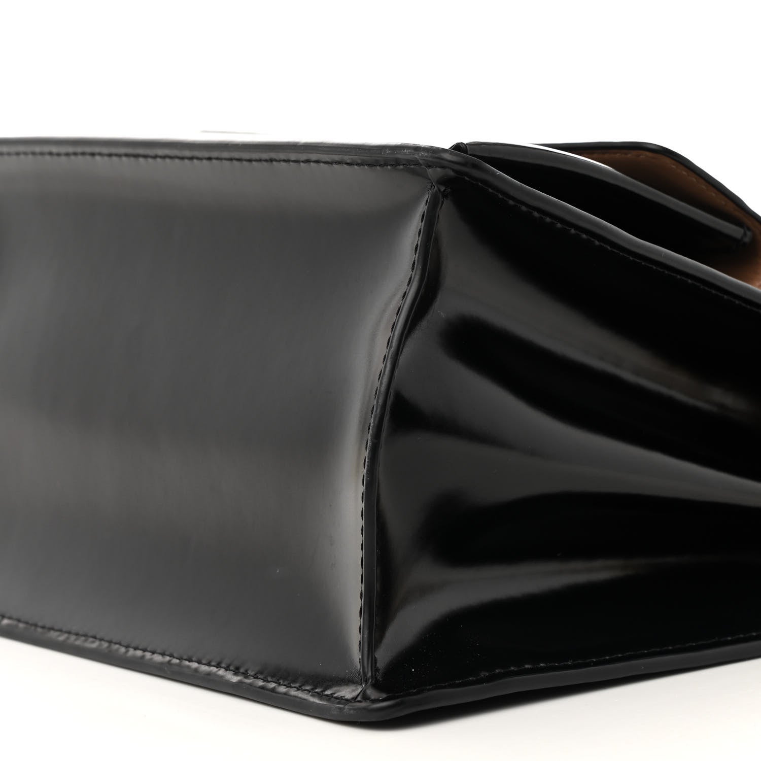 Marc Jacobs Shiny Calfskin Uptown Shoulder Bag Black 10 of 13
