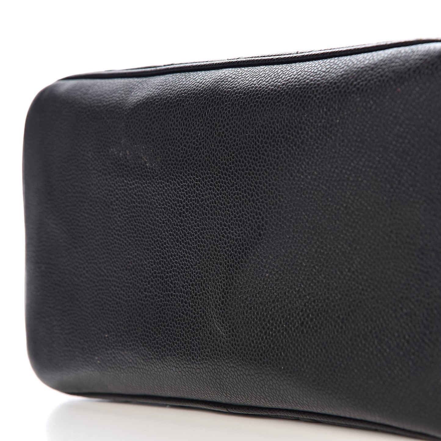 Caviar Quilted Medallion Tote Black