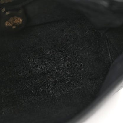 Mulberry Glossy Goatskin Small Lily Flap Black 11 of 16