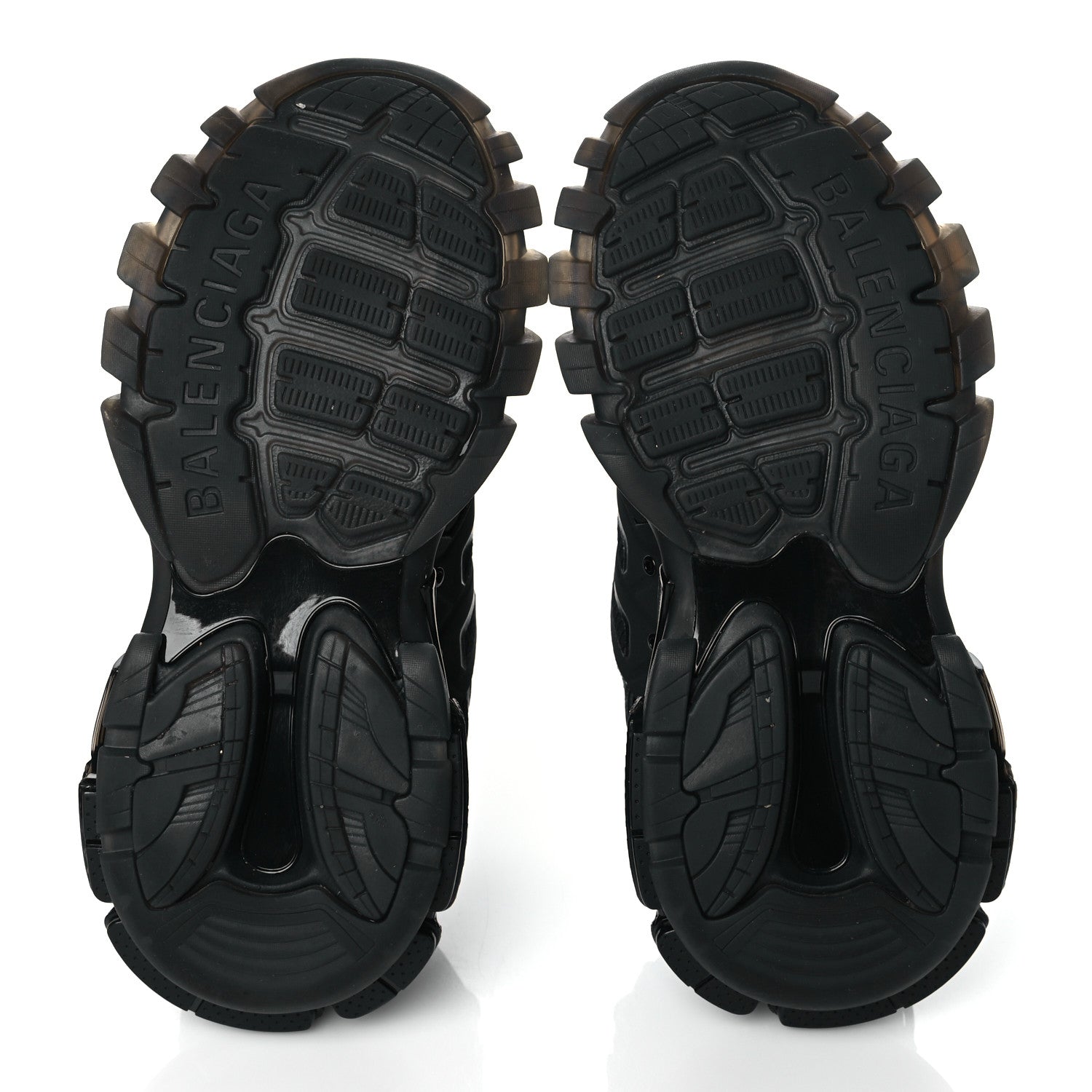 Balenciaga Mesh Nylon Mens Track Sneakers 42 Black 5 of 8