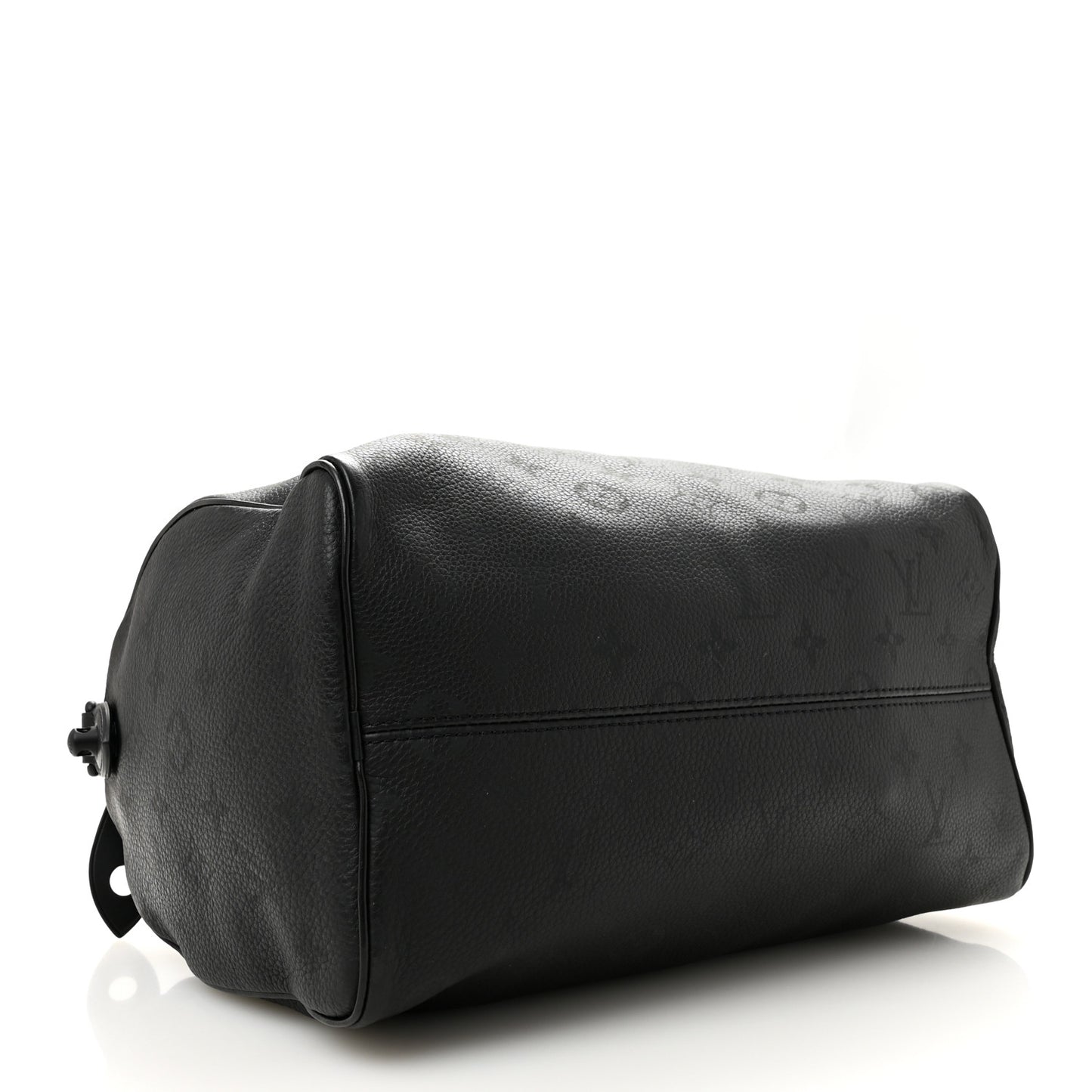 Calfskin Monogram Speedy P9 Bandouliere 30 Ultra Black