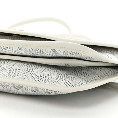 Goyard Goyardine Plumet Wallet Clutch White 10 of 11