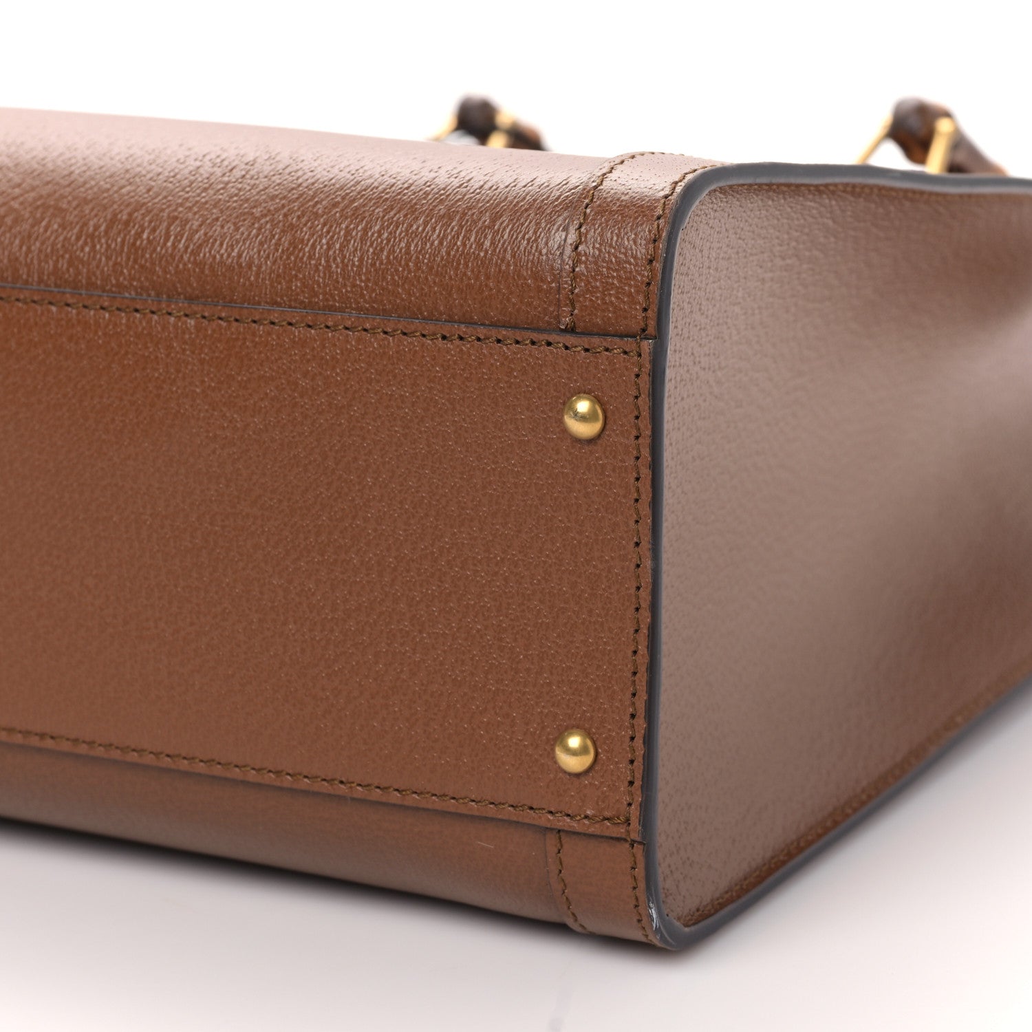 Gucci Wonka Grain Calfskin Large Diana Tote Bag Cuir Black 8 of 8