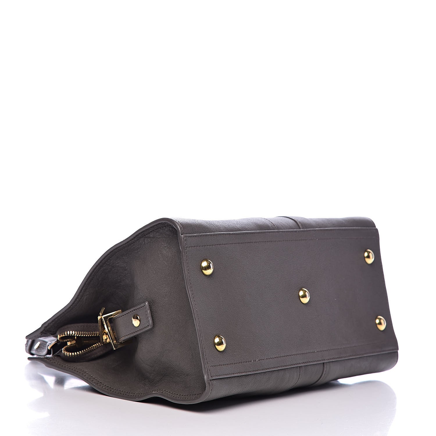 Saint Laurent Sheepskin Small Cabas ChYc Grey 4 of 11