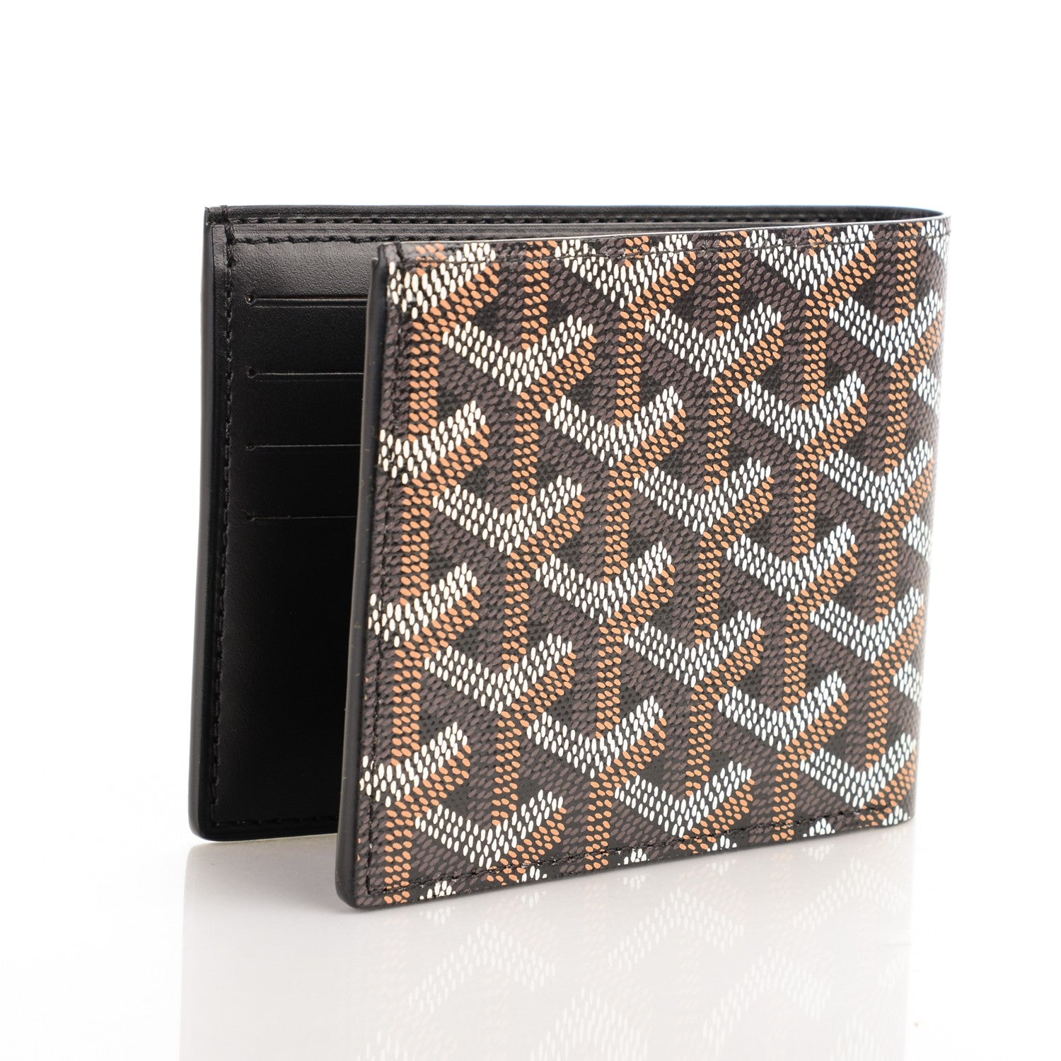 Goyard Goyardine Bi-Fold Wallet Black 3 of 7