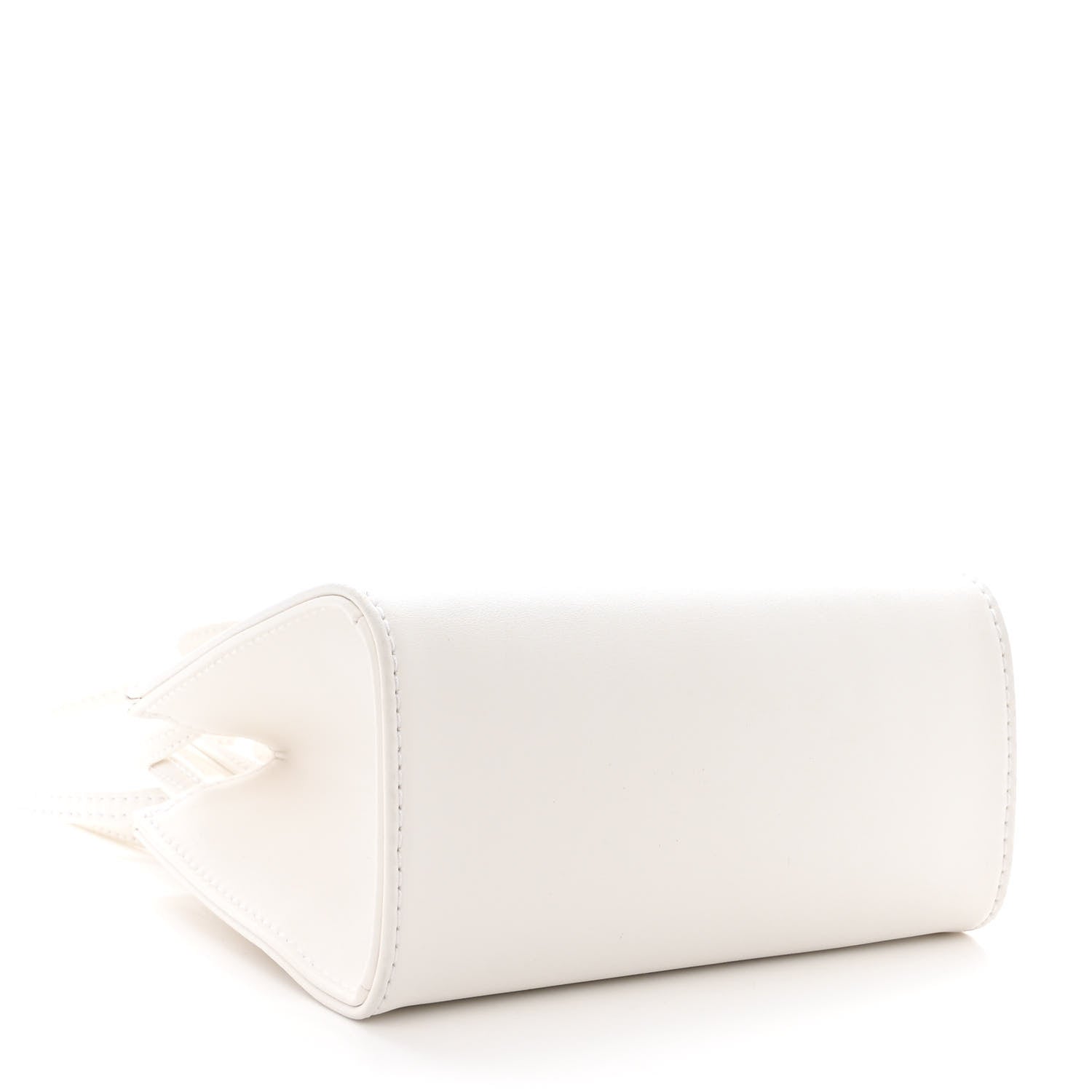 Telfar Vegan Leather Small Shopping Bag White 4 of 12