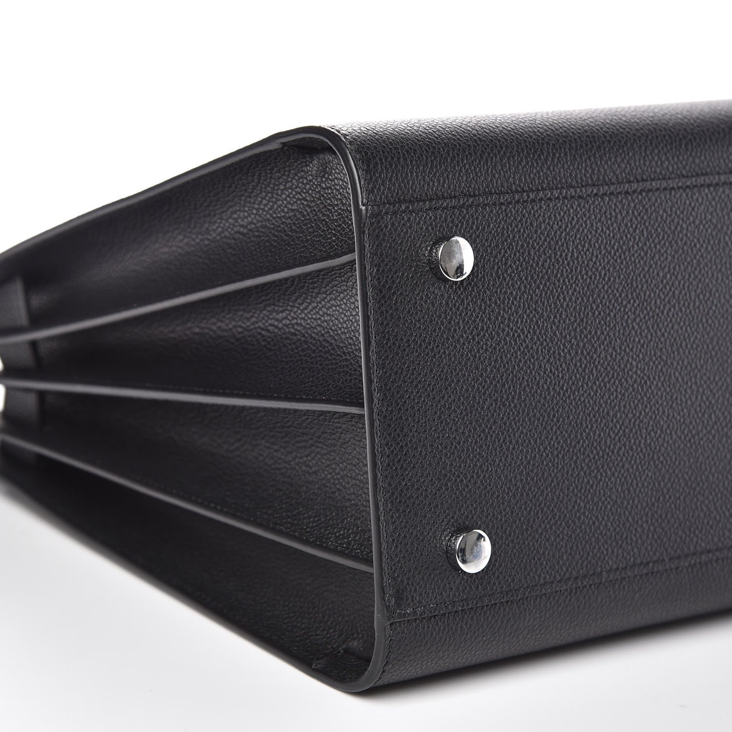 Saint Laurent Grained Calfskin Small Sac De Jour Black 9 of 10