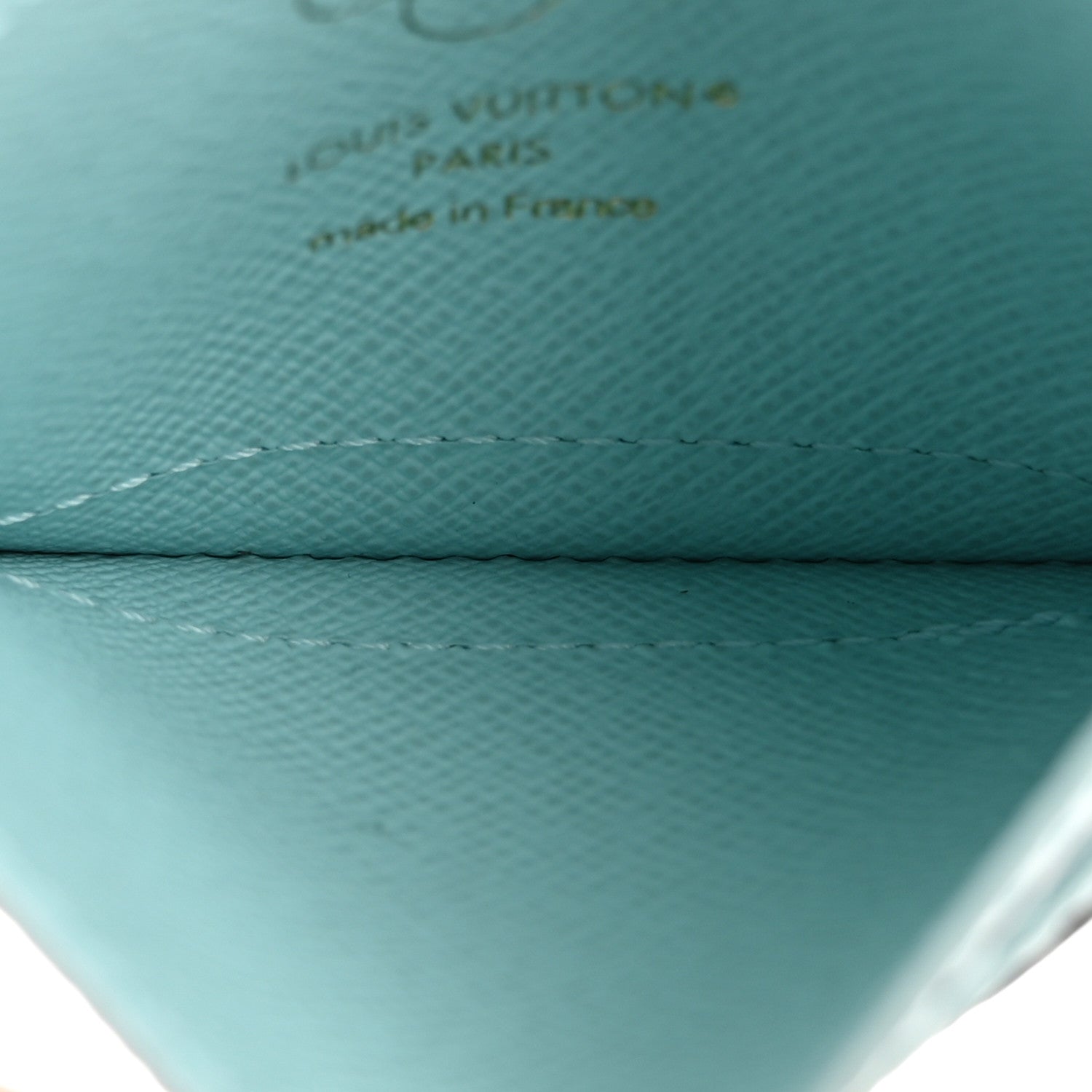 Louis Vuitton Monogram LV Charms 2024 Christmas Animation Snow Show Card Holder Azur Frost 5 of 7