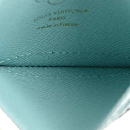 Louis Vuitton Monogram LV Charms 2024 Christmas Animation Snow Show Card Holder Azur Frost 5 of 7