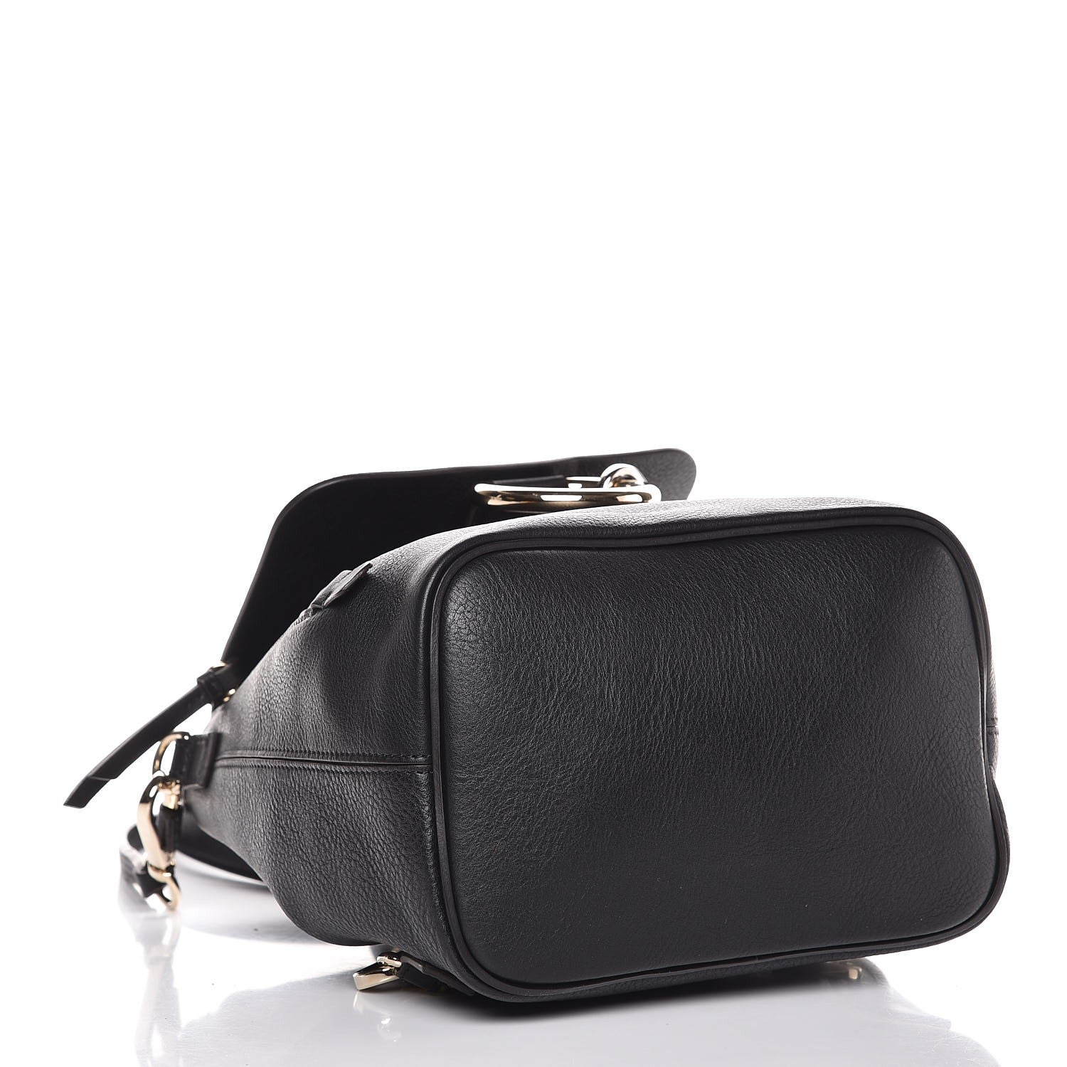 Chloe Suede Calfskin Small Faye Backpack Black 4 of 7