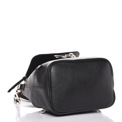 Chloe Suede Calfskin Small Faye Backpack Black 4 of 7