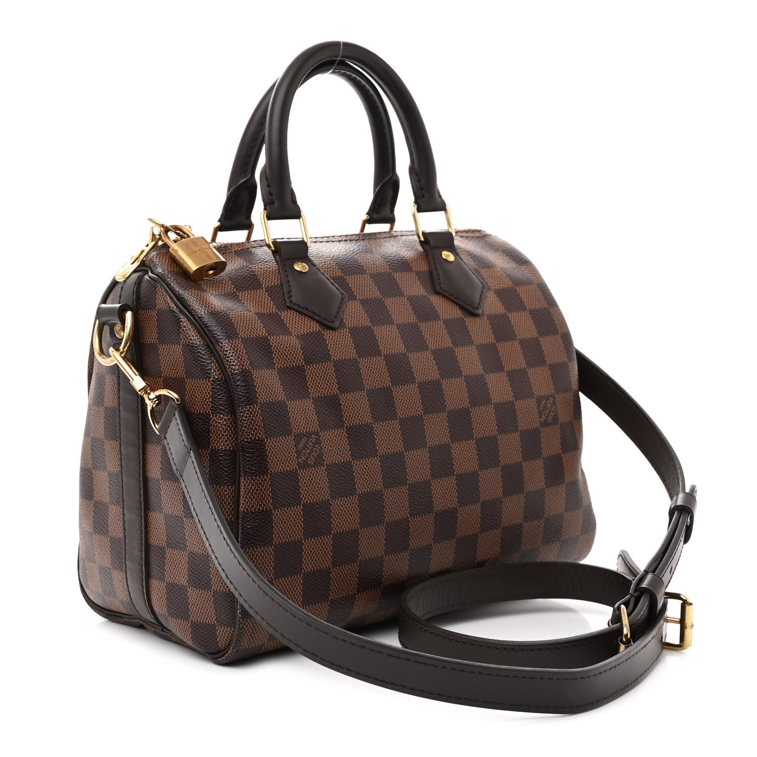 Louis Vuitton Damier Ebene Speedy Bandouliere 25 3 of 11
