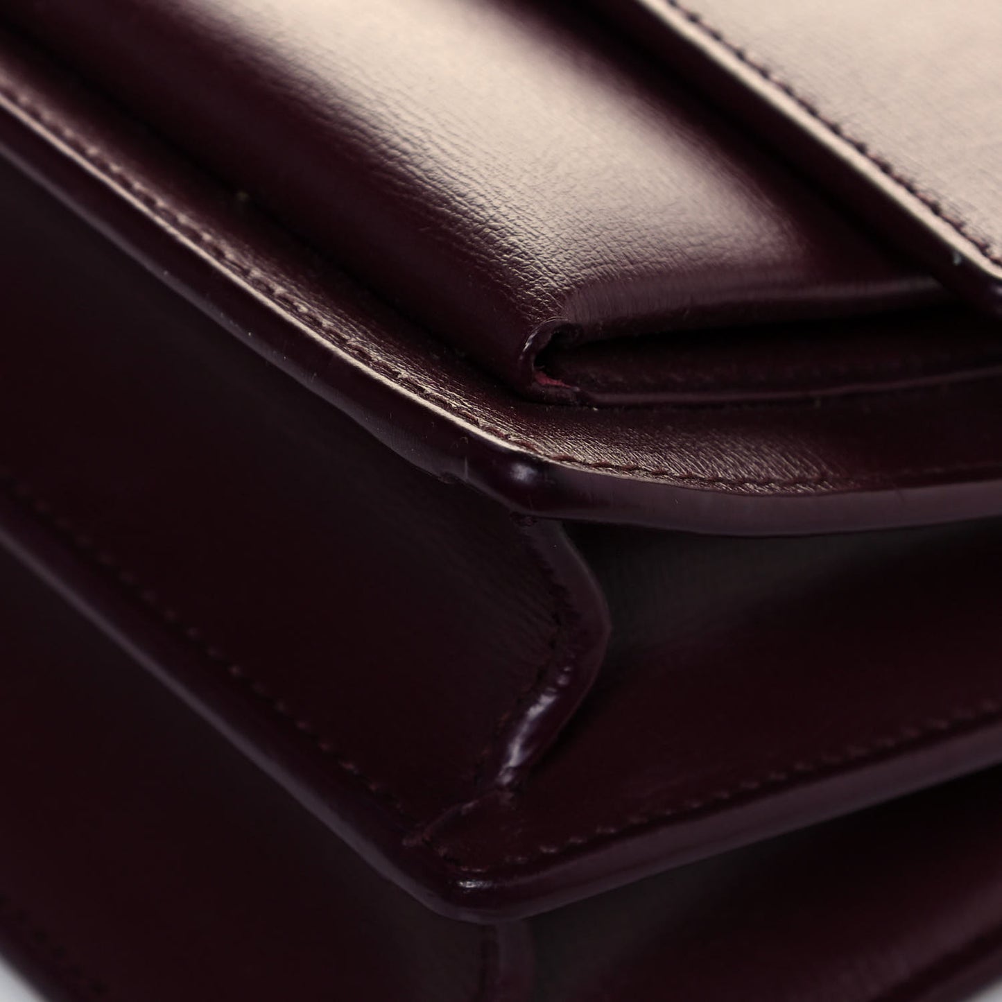 Calfskin Medium Monogram Sunset Bordeaux
