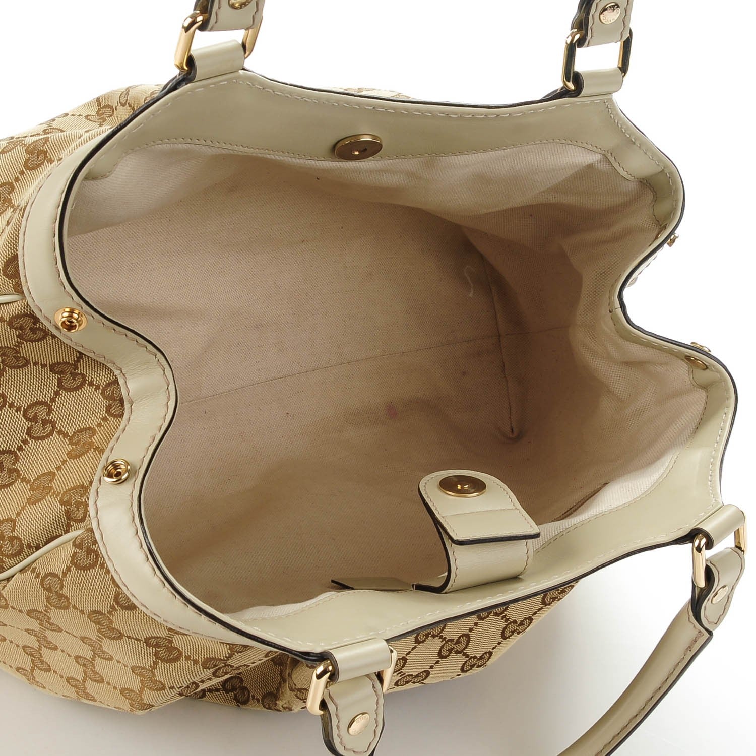 Gucci Monogram Medium Sukey Tote Off White 5 of 7
