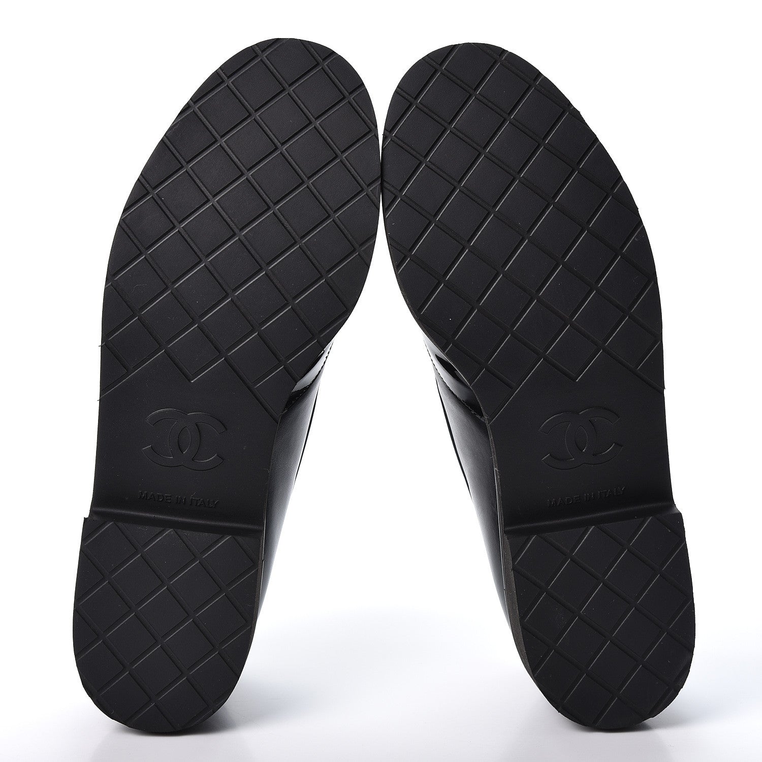 Chanel Patent Calfskin Lace Up Oxfords 40.5 Black 8 of 10