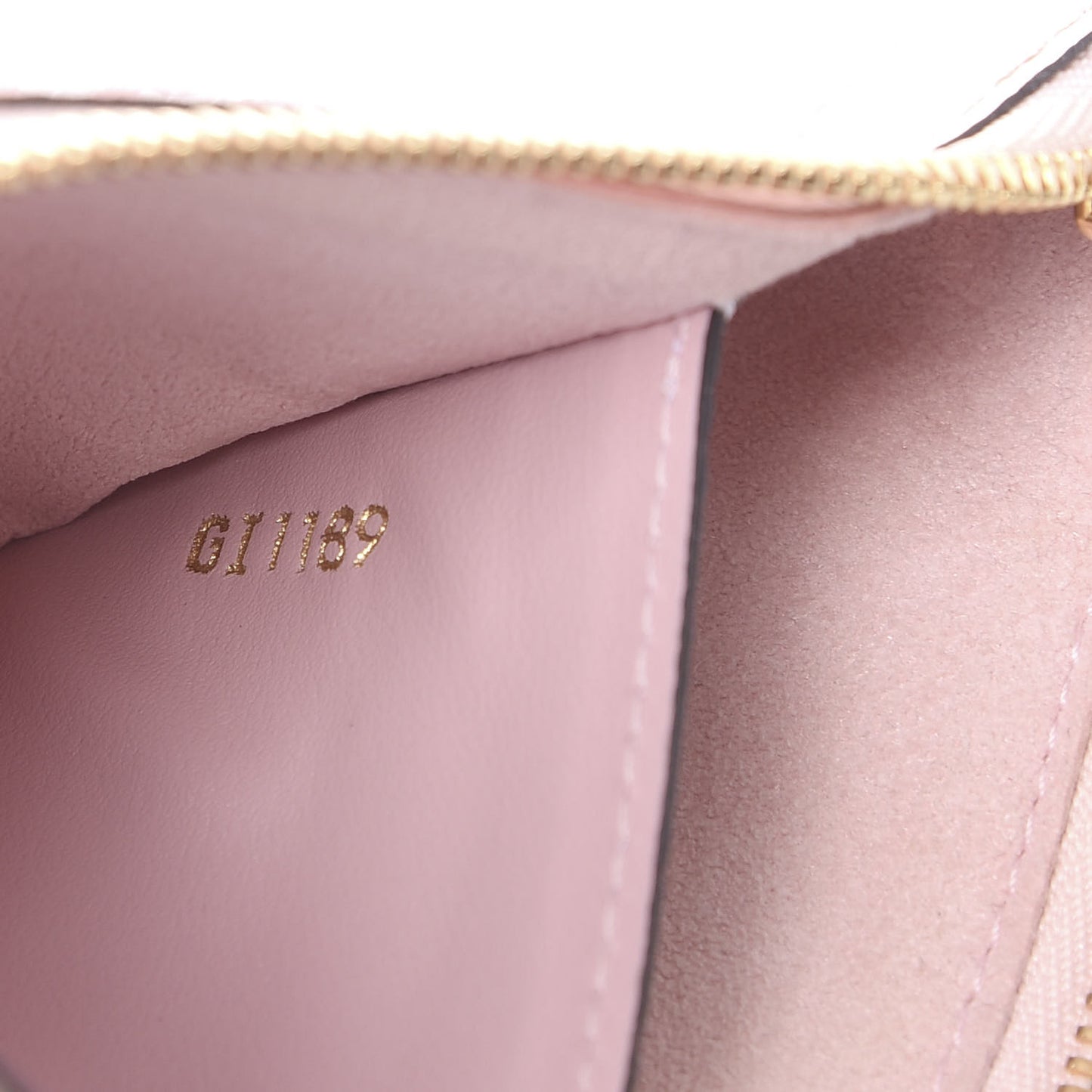 Monogram Giant Double Zip Pochette Rouge