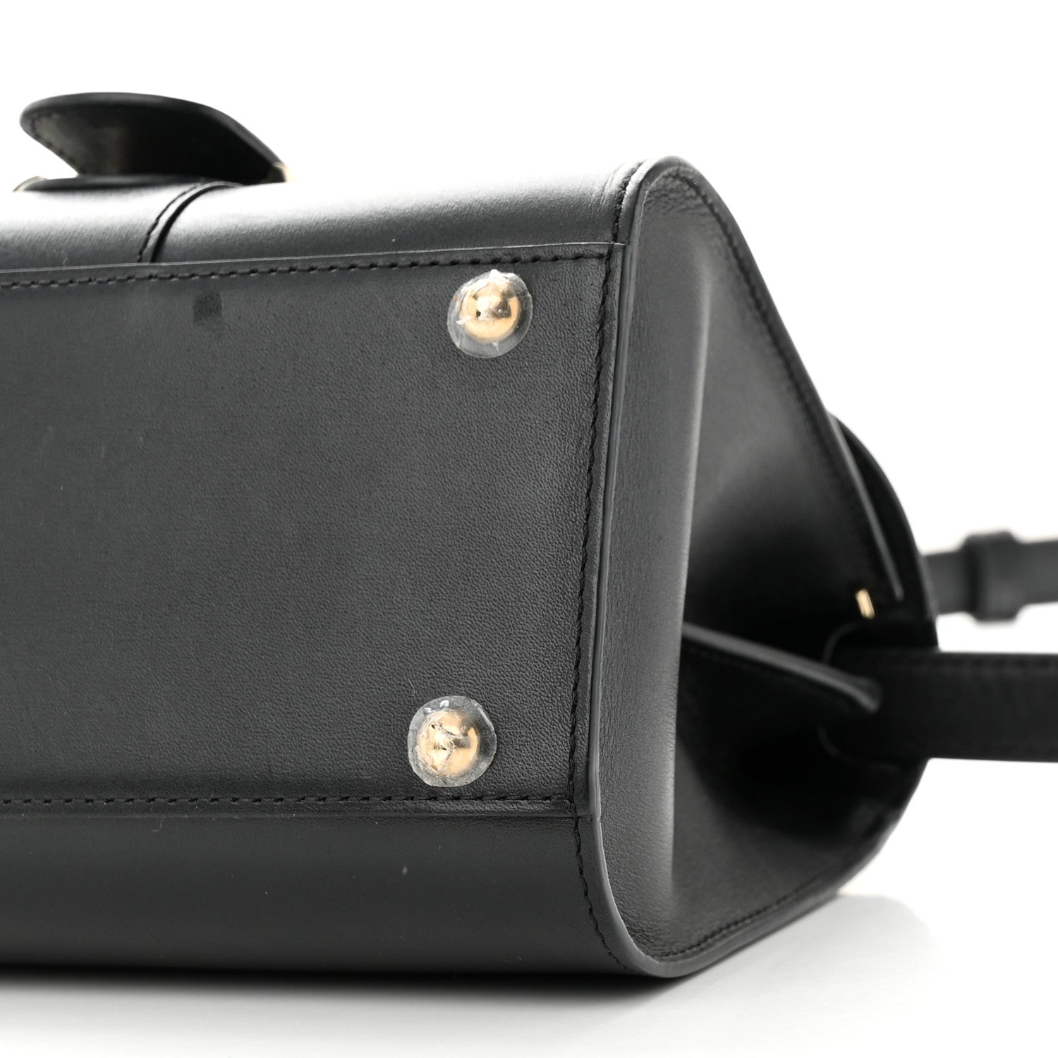 Delvaux Box Calfskin Mini Brillant Satchel Black 10 of 12