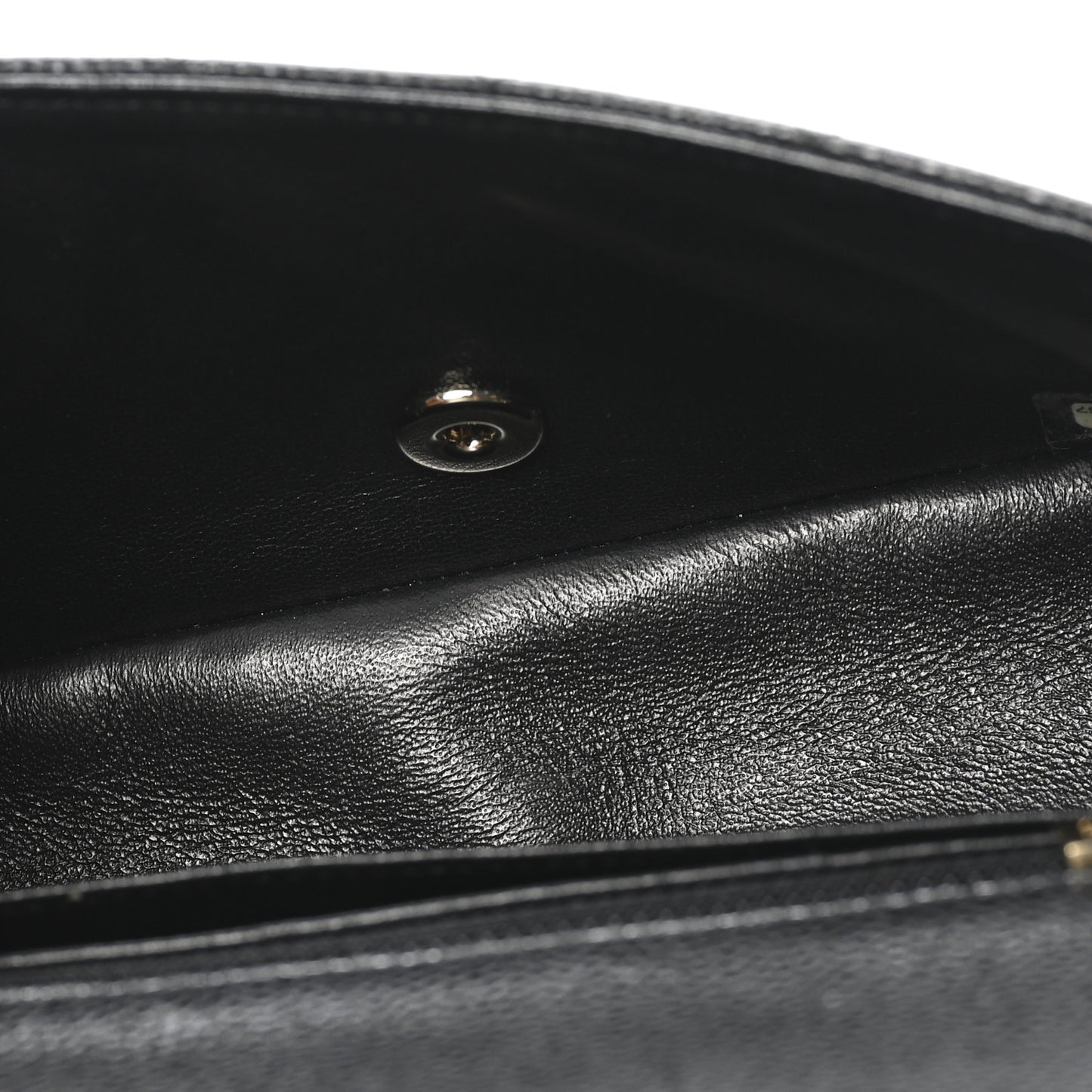 Caviar Quilted Mini Rectangular Flap Black