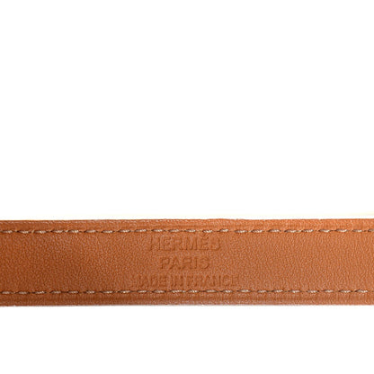Hermes Epsom Kelly Double Tour Bracelet XS White 5 of 8