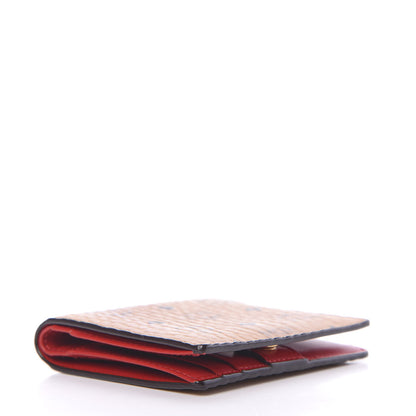 MCM Visetos ID Wallet Cognac Red 3 of 7