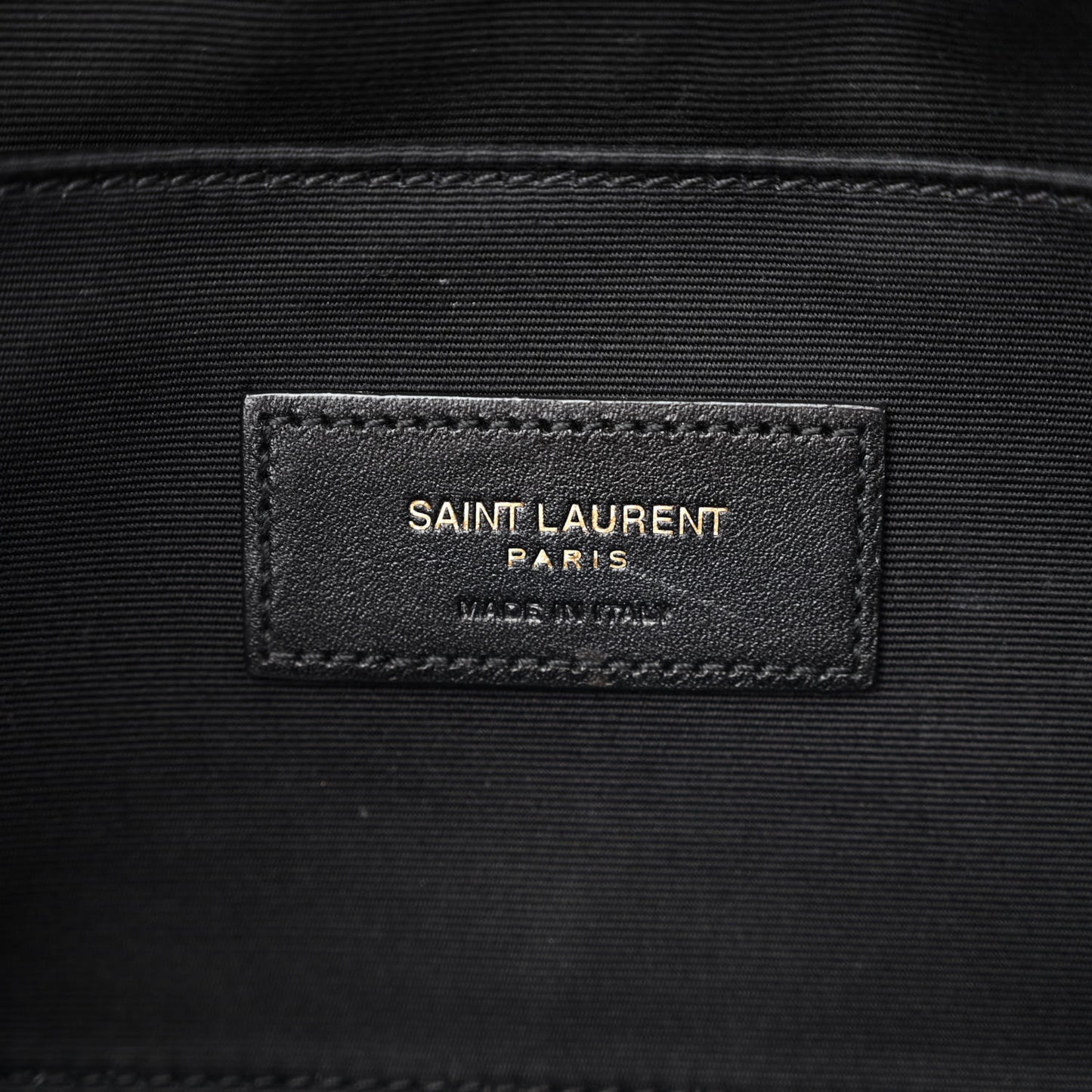 Grain De Poudre Monogram Belt Bag Black