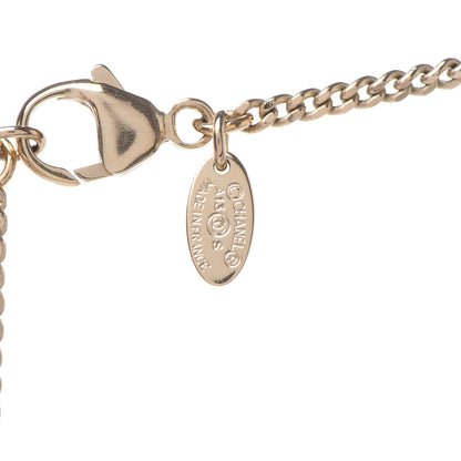 Chanel Pearl CC Drop Necklace Gold 5 of 7