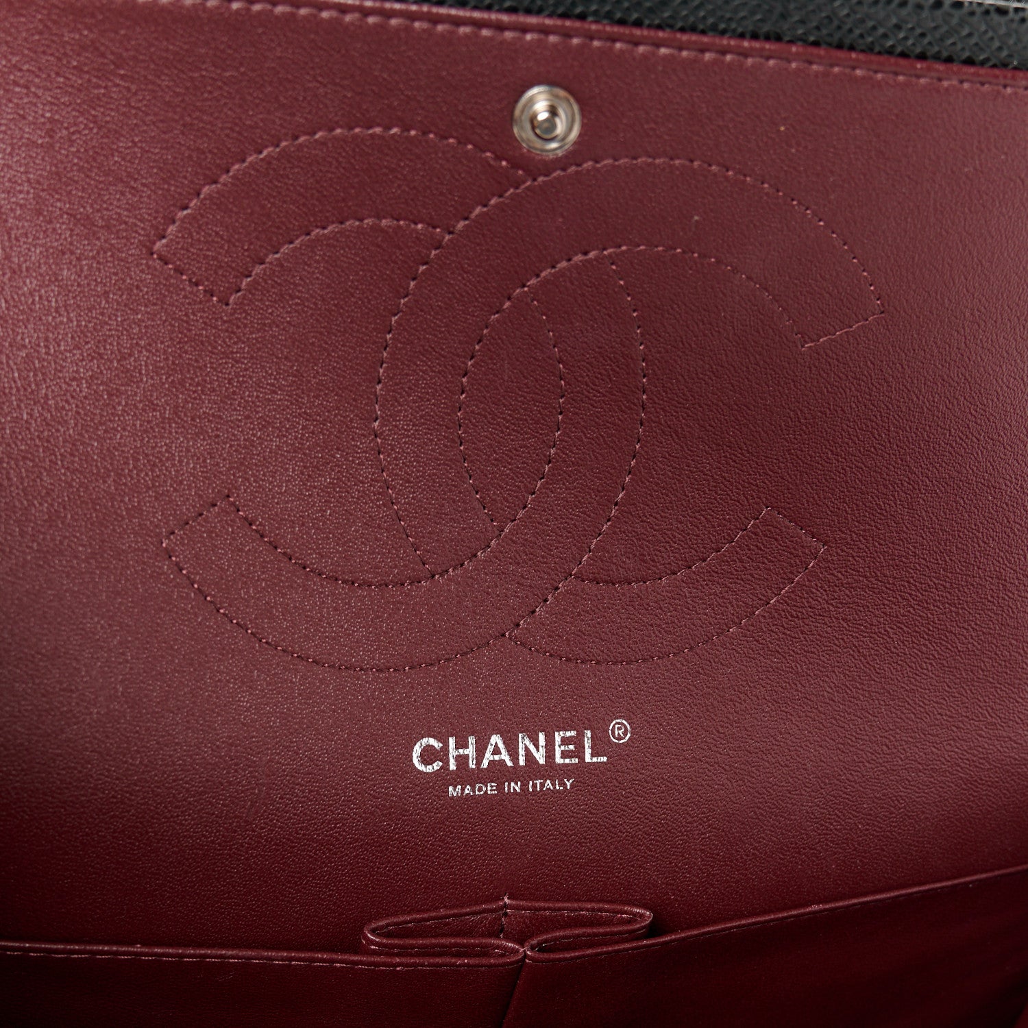 Chanel Caviar Quilted Jumbo Double Flap Black 6 of 12