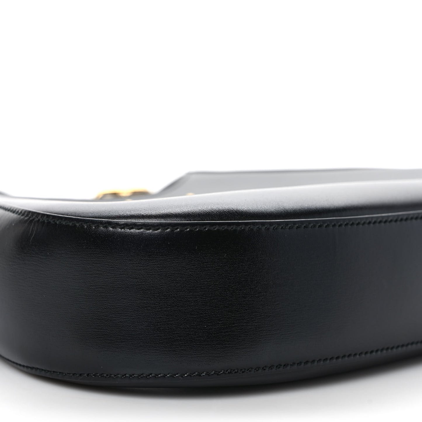 Box Calfskin Shoulder Bag Black