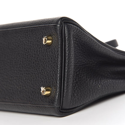 Hermes Togo Kelly Retourne 25 Black 9 of 11