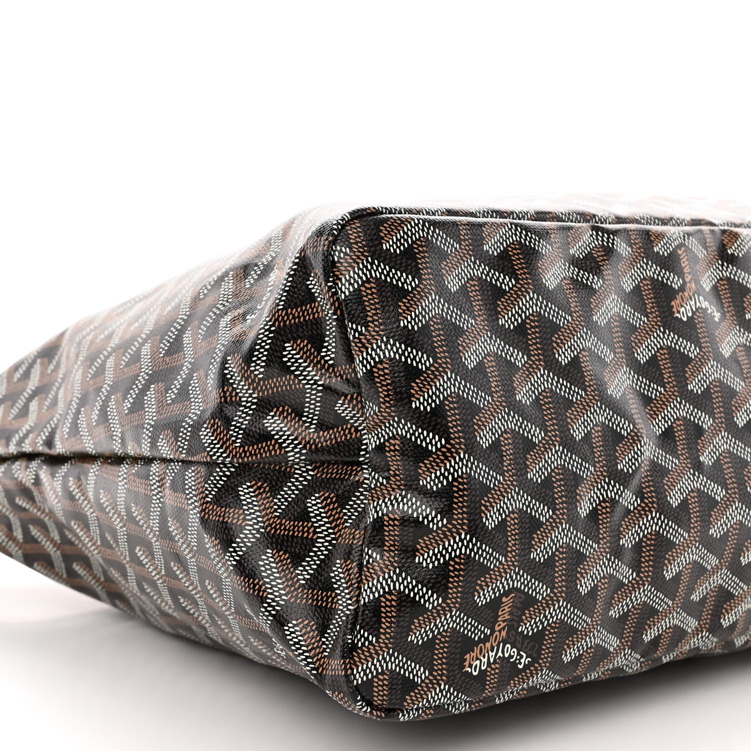 Goyard Goyardine Boheme Hobo Black Gold 11 of 12
