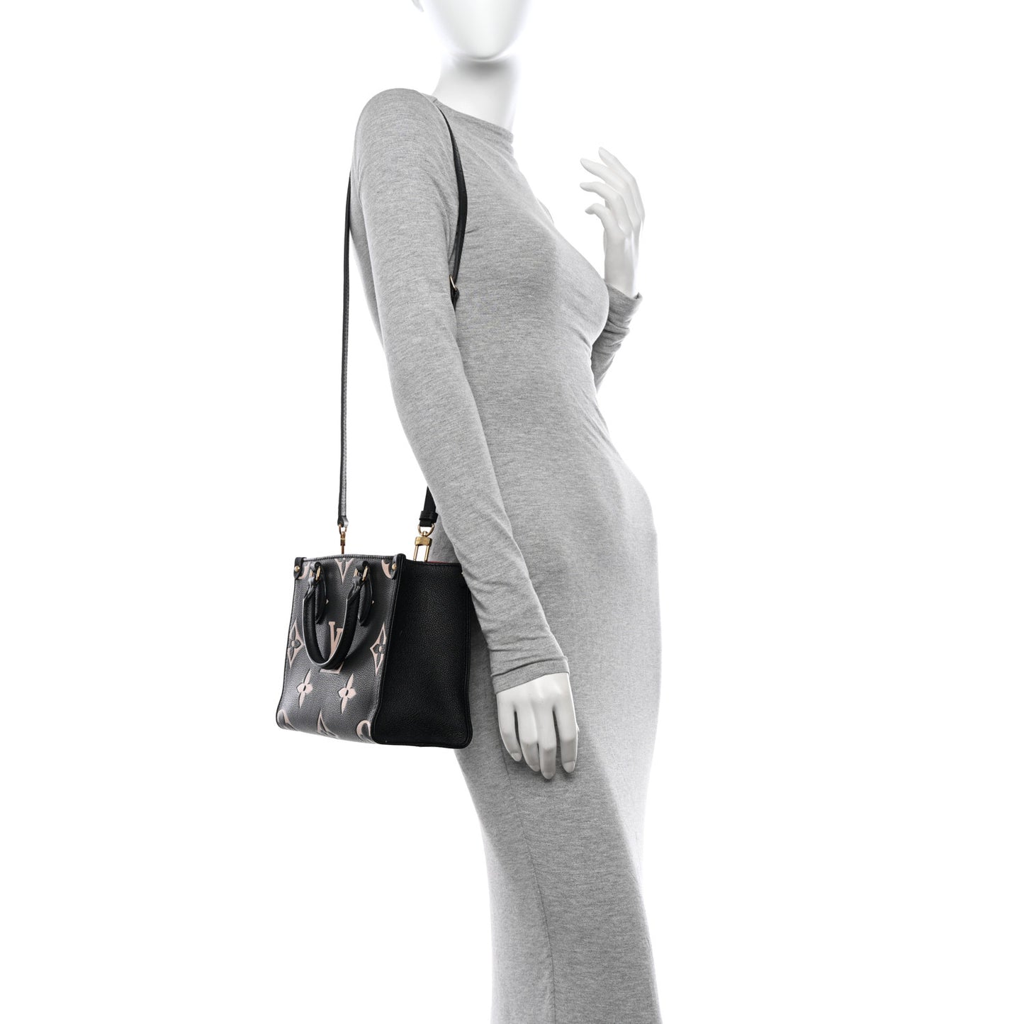 Empreinte Monogram Giant Onthego PM Black Beige