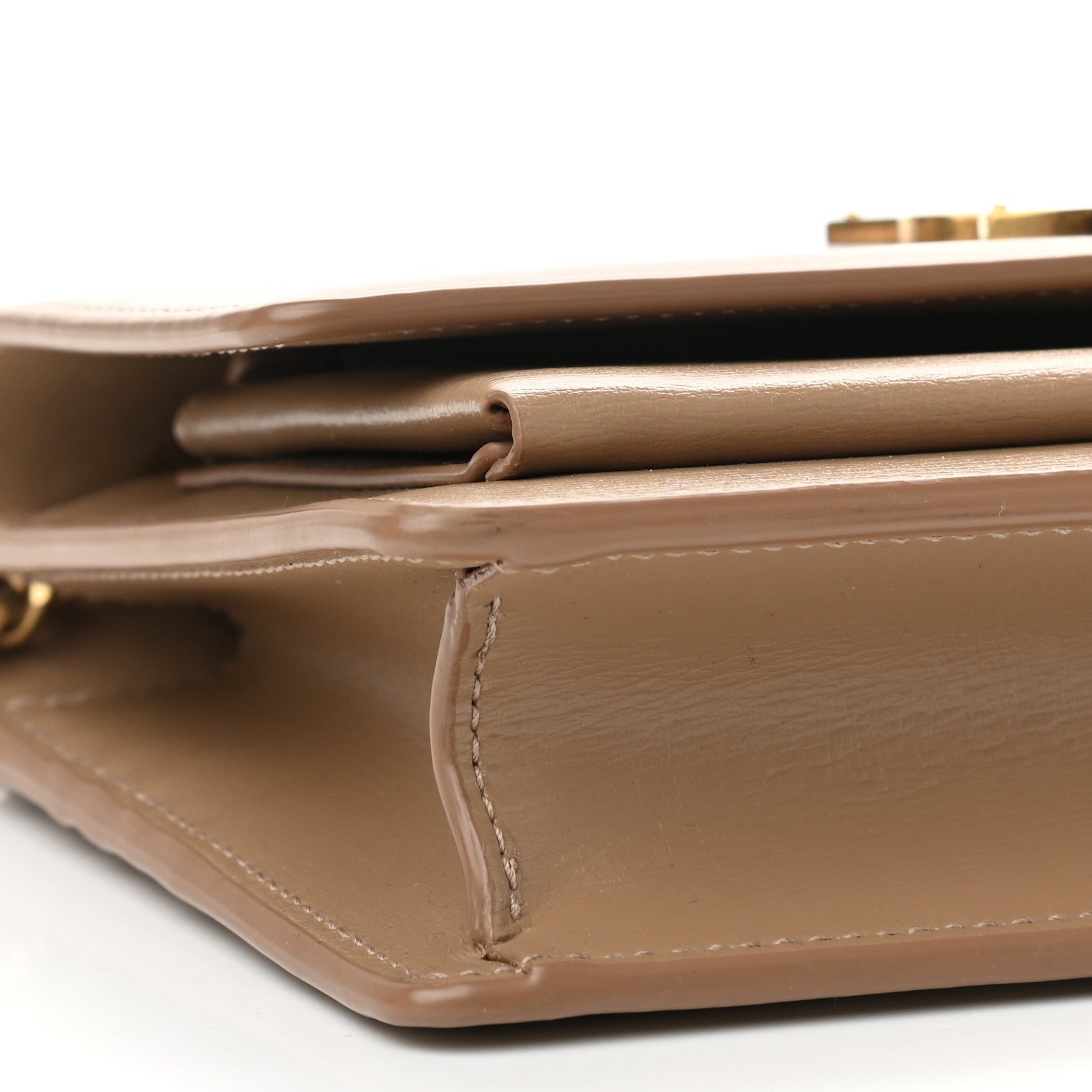 Saint Laurent Calfskin Monogram Sunset Chain Wallet Peru 8 of 9